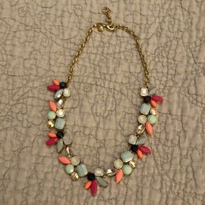 J Crew Multicolored Statement Necklace